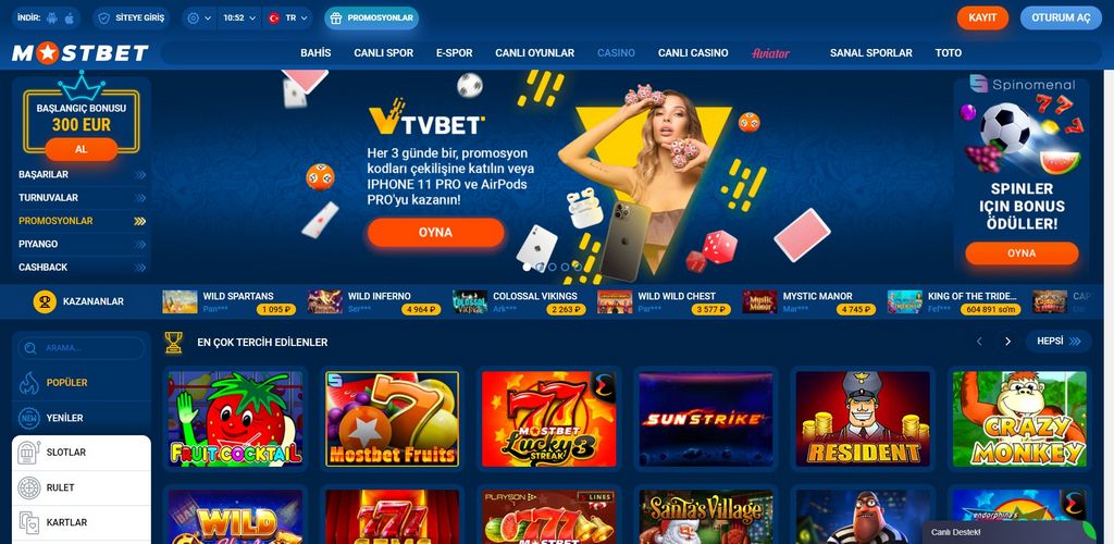 Що чудового щодо Mostbet?